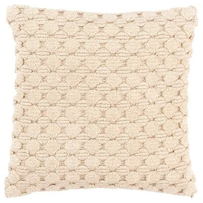 Lumbar Support Pillows for Car SeatsNew - 20"x20" Oversize Solid Textured Square Throw Pillow Cover Natural - Rizzy Home Lumbar Support Pillows for Car SeatsNew - 20"x20" Oversize Solid Textured Square Throw Pillow Cover Natural - Rizzy Home