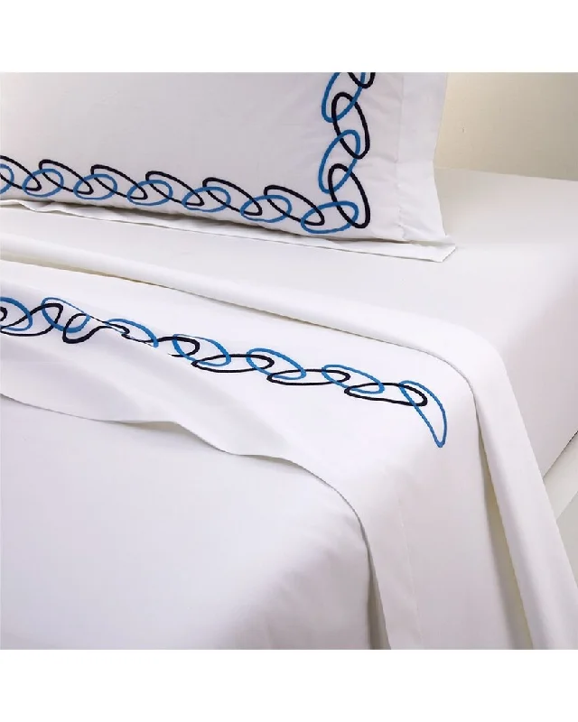 Flat Sheets with a High - Quality Finish for a Luxurious LookYves Delorme 200 Thread Count Taormina Flat Sheet Flat Sheets with a High - Quality Finish for a Luxurious LookYves Delorme 200 Thread Count Taormina Flat Sheet
