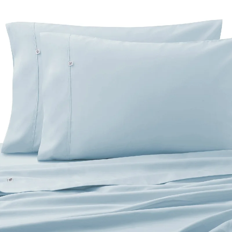 Rayon - Cotton Sheets for a Breathable and Soft BlendLaundry 1000TC 6 pc Sheet Set LightBlue Rayon - Cotton Sheets for a Breathable and Soft BlendLaundry 1000TC 6 pc Sheet Set LightBlue