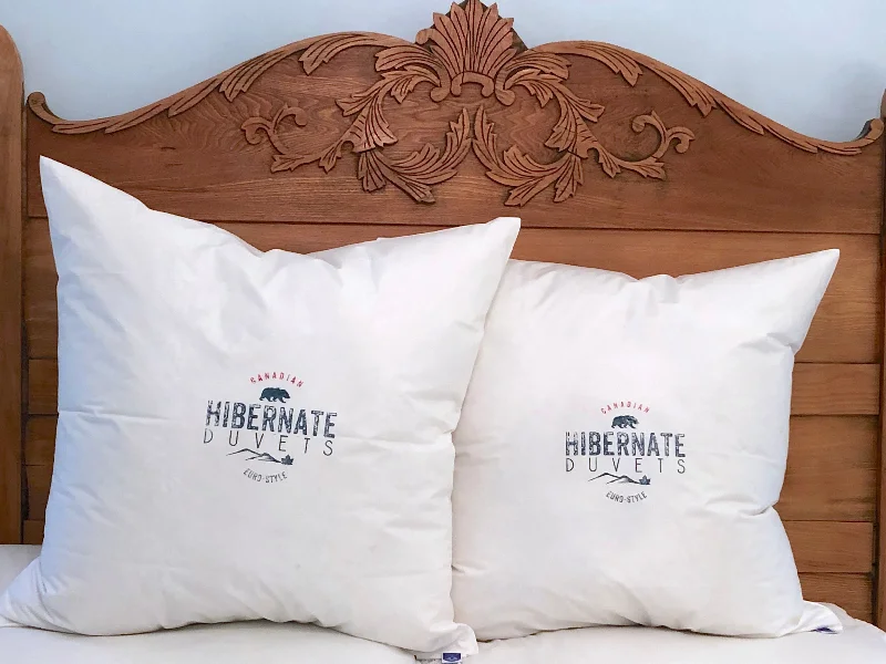 Soft and Fluffy Pillows for Bedroom ComfortHibernate Euro Pillow 26 x 26"