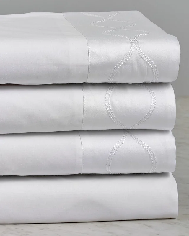 Twin - Size Sheet Sets with a Pillow ProtectorMaurizio Italy Royal Trellis Sheet Set Twin - Size Sheet Sets with a Pillow ProtectorMaurizio Italy Royal Trellis Sheet Set