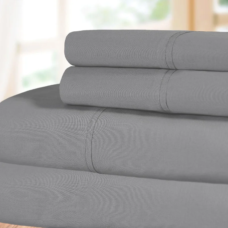 Queen - Size Sheet Sets with a European Pillowcase SetSuperior 300-Thread Count Breathable Cotton Percale Deep Pocket Solid Bed Sheet Set Queen - Size Sheet Sets with a European Pillowcase SetSuperior 300-Thread Count Breathable Cotton Percale Deep Pocket Solid Bed Sheet Set