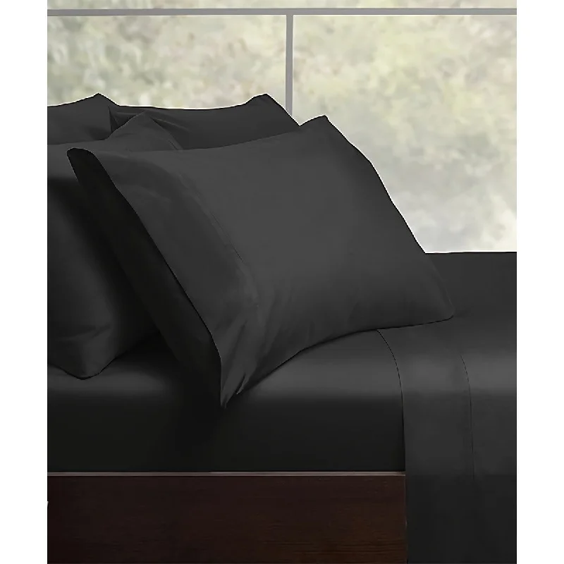 Jersey - Knit Sheets for a Comfortable and Casual BedPortland Place - 300 TC Black Queen 100% C Cotton Sateen Sheet Sets Jersey - Knit Sheets for a Comfortable and Casual BedPortland Place - 300 TC Black Queen 100% C Cotton Sateen Sheet Sets