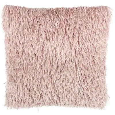 Bolster Pillows for Sofa DecorationNew - 20"x20" Oversize Soft Ribbon Shag Square Throw Pillow Blush - Mina Victory Bolster Pillows for Sofa DecorationNew - 20"x20" Oversize Soft Ribbon Shag Square Throw Pillow Blush - Mina Victory