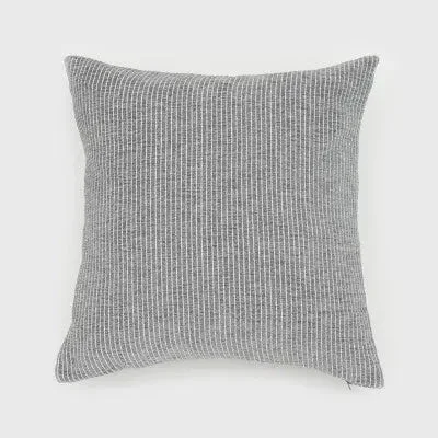 Orthopedic Pillows for Back Pain Relief18"x18" Nea Striped Chenille Woven Square Throw Pillow Gray - freshmint Orthopedic Pillows for Back Pain Relief18"x18" Nea Striped Chenille Woven Square Throw Pillow Gray - freshmint