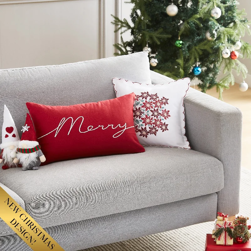 Pregnancy Pillows for Expectant MothersHoliday Harmony 2-Piece Throw Pillow Set