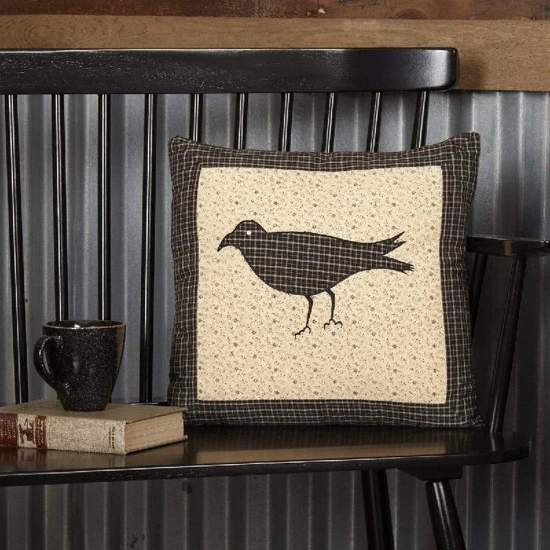 Travel Pillows for Long JourneysKettle Grove Black Crow Pillow 16"