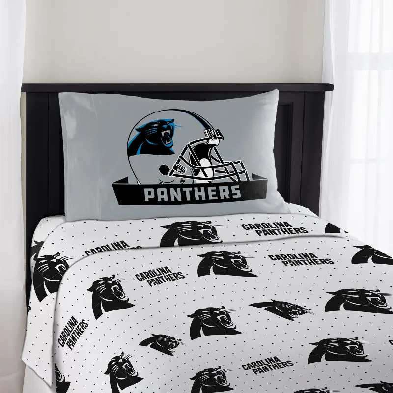 Flat Sheets with a High - Quality Finish for a Luxurious LookNFL 820 Panthers Twin Sheet Set Monument Flat Sheets with a High - Quality Finish for a Luxurious LookNFL 820 Panthers Twin Sheet Set Monument