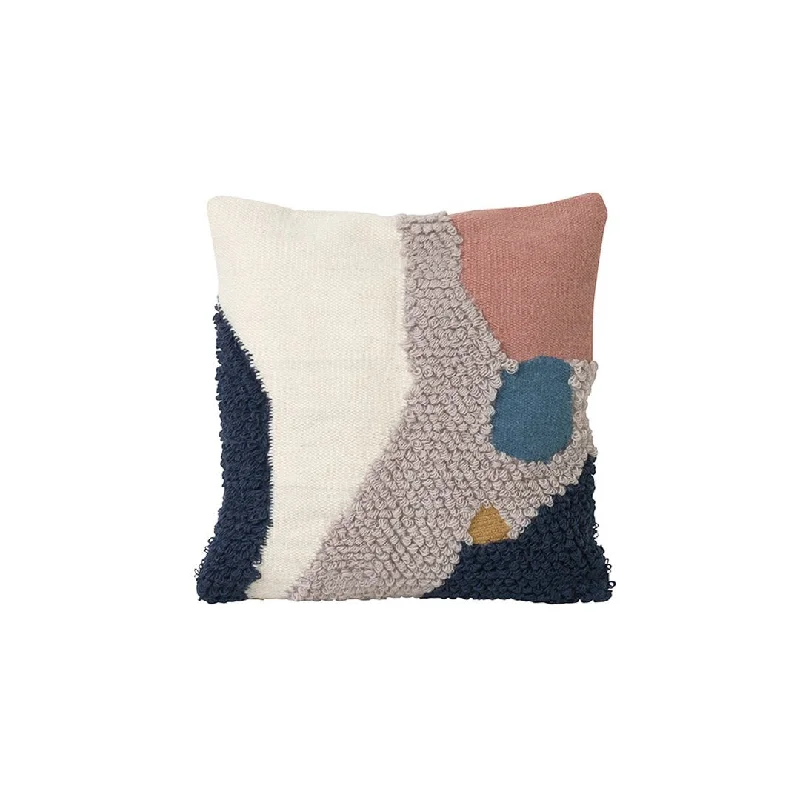 Round Pillows for Boho-Style InteriorsLoop Cushion - Landscape