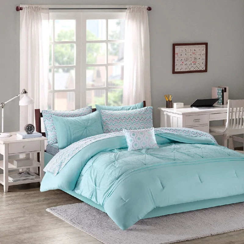 Rayon - Cotton Sheets for a Breathable and Soft BlendToren Embroidered Comforter Set with Bed Sheets Rayon - Cotton Sheets for a Breathable and Soft BlendToren Embroidered Comforter Set with Bed Sheets