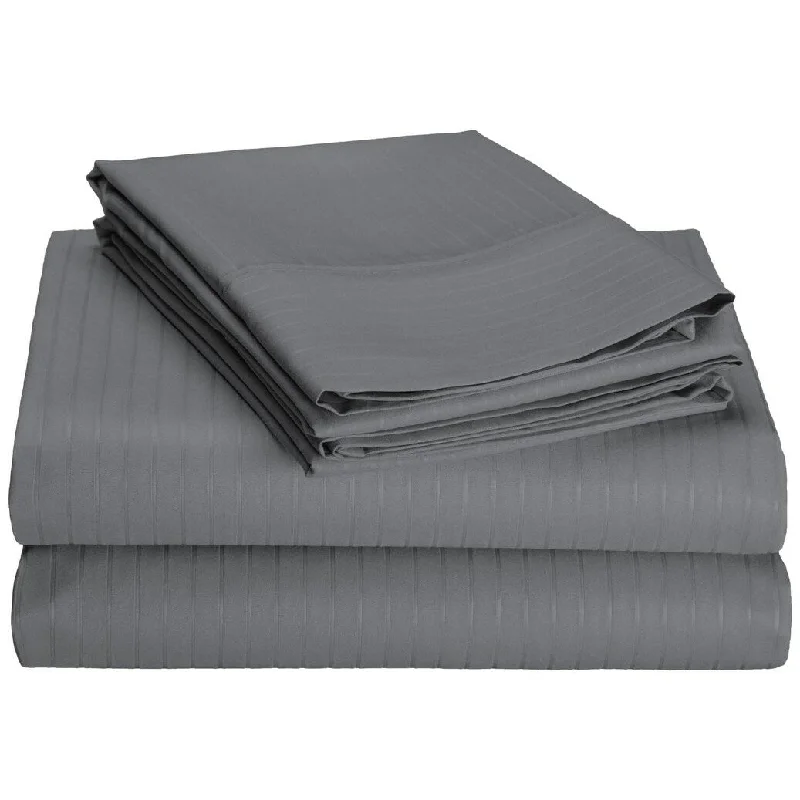 Queen - Size Sheet Sets with a European Pillowcase SetPremium 300 TC Cool & Breathable Combed Cotton Sateen Sheet Set Queen - Size Sheet Sets with a European Pillowcase SetPremium 300 TC Cool & Breathable Combed Cotton Sateen Sheet Set