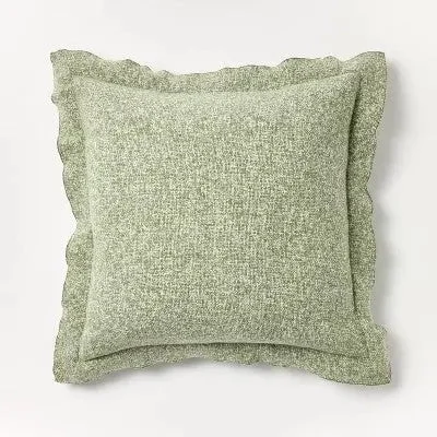 Round Pillows for Boho-Style InteriorsNew - Oversized Heather Square Throw Pillow Sage/Cream - Threshold designed with Round Pillows for Boho-Style InteriorsNew - Oversized Heather Square Throw Pillow Sage/Cream - Threshold designed with