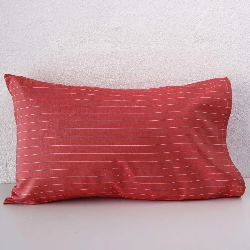 Back Support Pillows for Office ChairsPinstripe TRAVEL Pillowcase