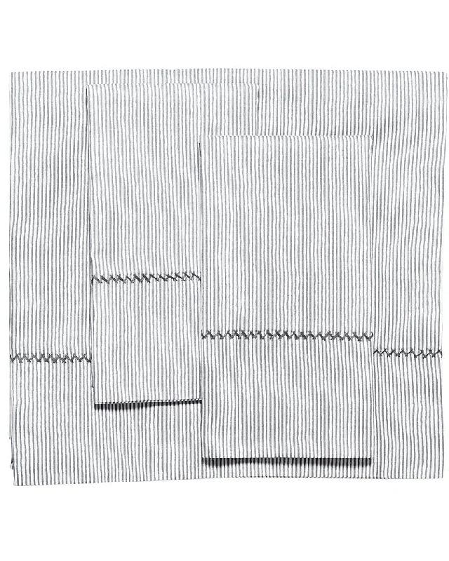 Linen - Cotton Blend Sheets for a Natural and Versatile OptionRoller Rabbit Capellini Sheet Set Linen - Cotton Blend Sheets for a Natural and Versatile OptionRoller Rabbit Capellini Sheet Set