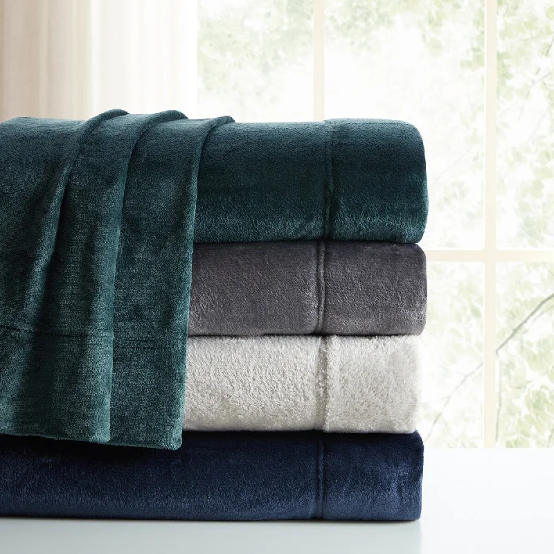 Thermal - Regulating Bamboo Sheets for All - Season ComfortAsher Home Ultra-Soft Velvet Plush Sheet Set Thermal - Regulating Bamboo Sheets for All - Season ComfortAsher Home Ultra-Soft Velvet Plush Sheet Set
