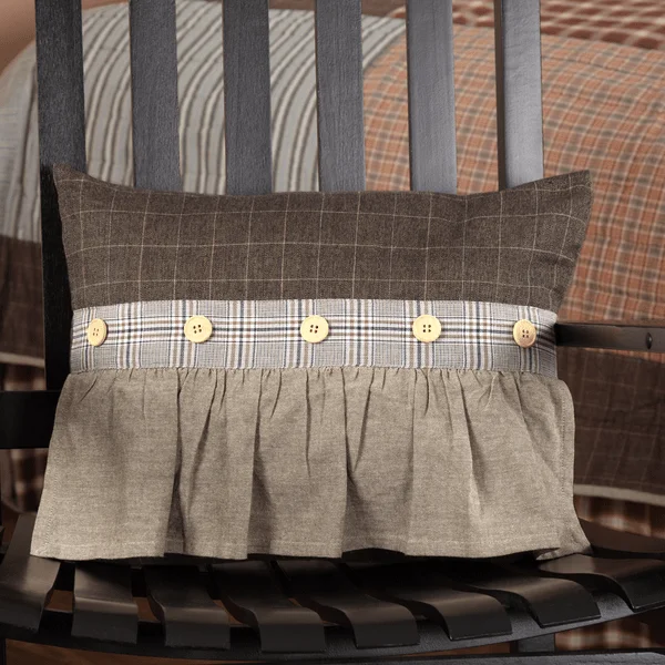 Orthopedic Pillows for Back Pain ReliefRory Ruffled Pillow