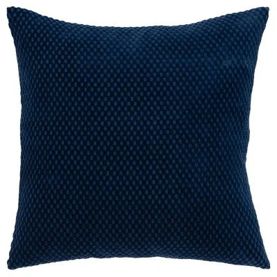 Bolster Pillows for Sofa DecorationNew - 20"x20" Oversize Solid Square Throw Pillow Cover Navy Blue - Rizzy Home Bolster Pillows for Sofa DecorationNew - 20"x20" Oversize Solid Square Throw Pillow Cover Navy Blue - Rizzy Home