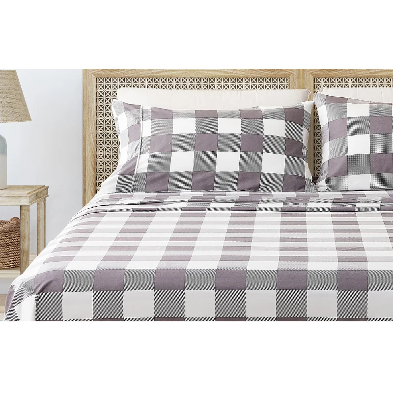 Quilted Cotton Sheets for a Warm and Inviting BedLinery & Co. Ultra-Soft Brushed Holiday-Printed Microfiber Sheet Set Quilted Cotton Sheets for a Warm and Inviting BedLinery & Co. Ultra-Soft Brushed Holiday-Printed Microfiber Sheet Set