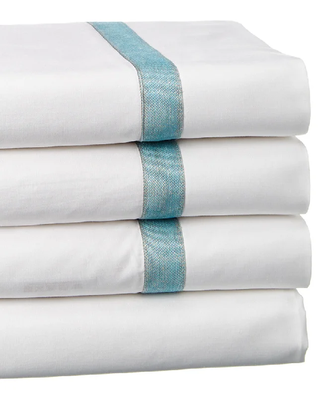 Queen - Size Sheet Sets with a European Pillowcase SetMaurizio Italy Tennis Sheet Set Queen - Size Sheet Sets with a European Pillowcase SetMaurizio Italy Tennis Sheet Set