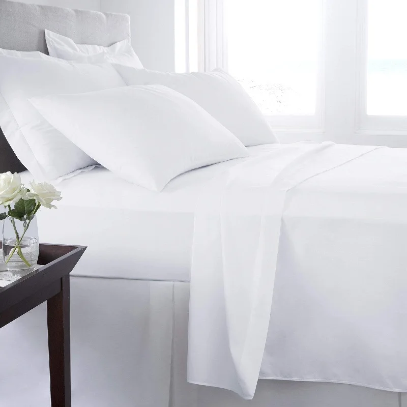 King - Size Sheet Sets with a Decorative Pillow SetPortland Place - 300 Thread Count White King, Combed Egyptian Cotton Sateen Sheet Sets King - Size Sheet Sets with a Decorative Pillow SetPortland Place - 300 Thread Count White King, Combed Egyptian Cotton Sateen Sheet Sets
