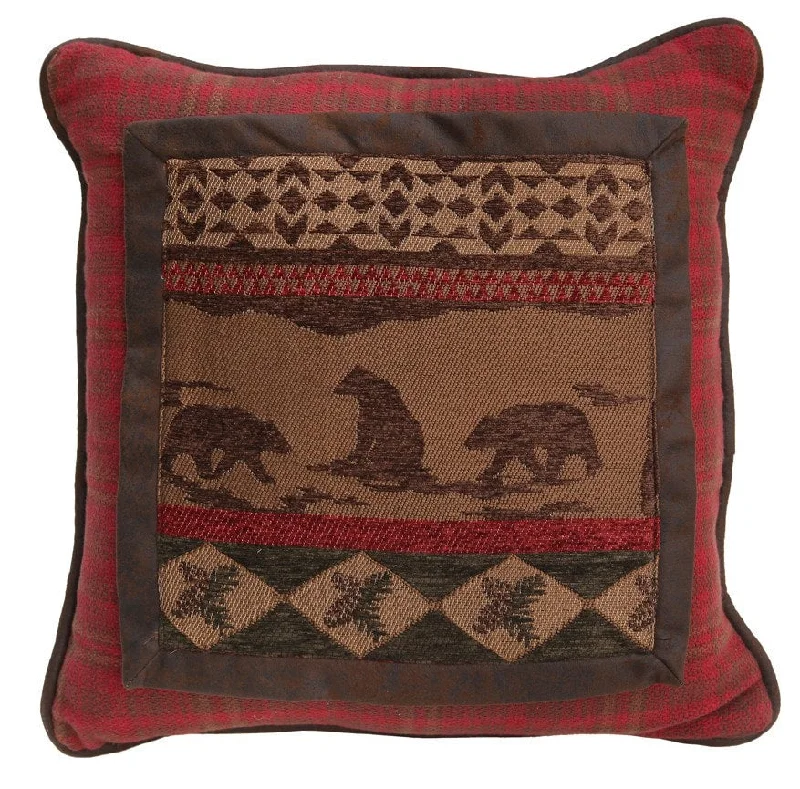 Orthopedic Pillows for Back Pain ReliefCascade Lodge Bear Scene Pillow