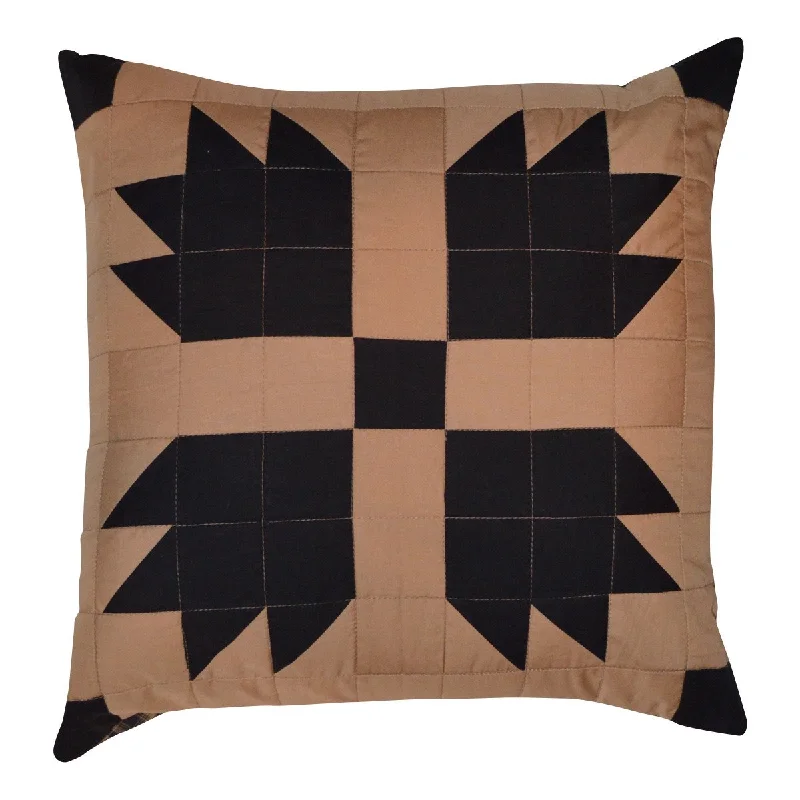 Round Pillows for Boho-Style InteriorsBlack Bear's Paw Toss Pillow