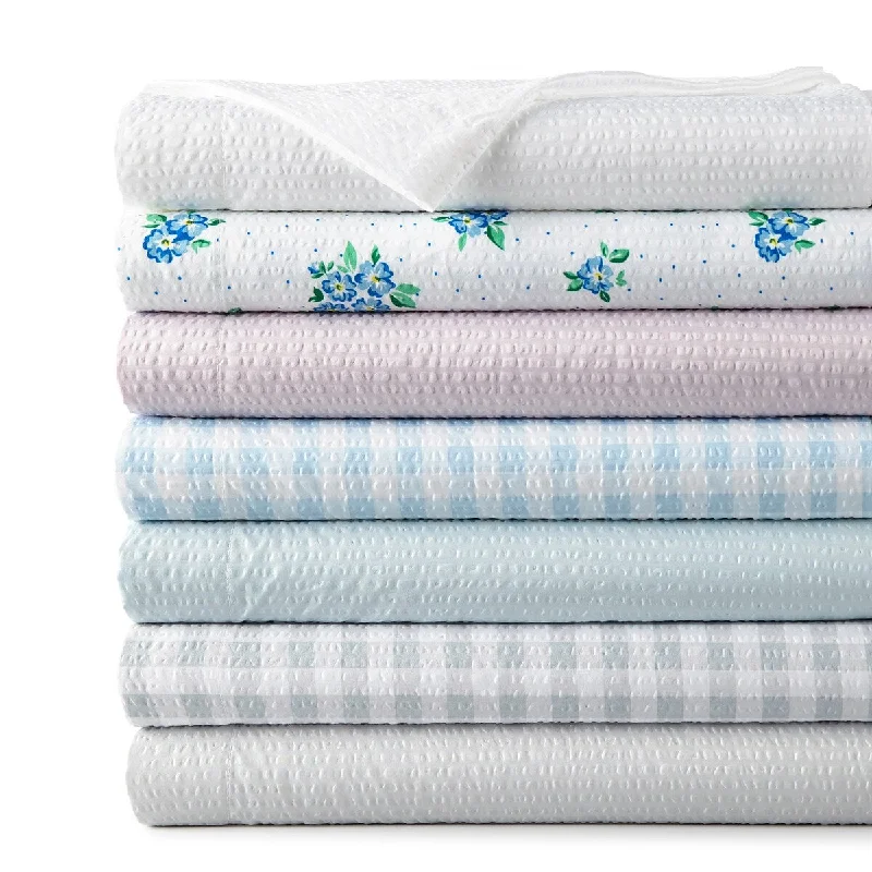 Flat Sheets with a High - Quality Finish for a Luxurious LookSeersucker Sheet Set