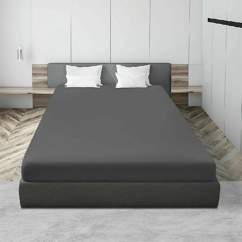 Twin - Size Sheet Sets with a Pillow ProtectorFitted Sheets Deep Pocket Ultra Soft Microfiber Queen Grey Twin - Size Sheet Sets with a Pillow ProtectorFitted Sheets Deep Pocket Ultra Soft Microfiber Queen Grey