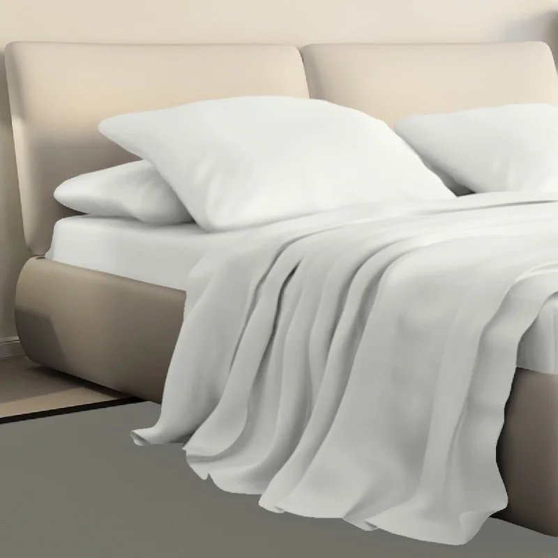Flat Sheets with a High - Quality Finish for a Luxurious LookPortland Place - 300 Thread Count Bright White Queen, Combed Egyptian Cotton Sateen Sheet Sets Flat Sheets with a High - Quality Finish for a Luxurious LookPortland Place - 300 Thread Count Bright White Queen, Combed Egyptian Cotton Sateen Sheet Sets
