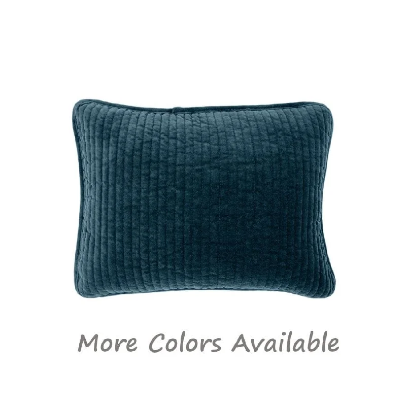 Memory Foam Pillows for Neck SupportStonewashed Cotton Velvet Boudoir Pillow