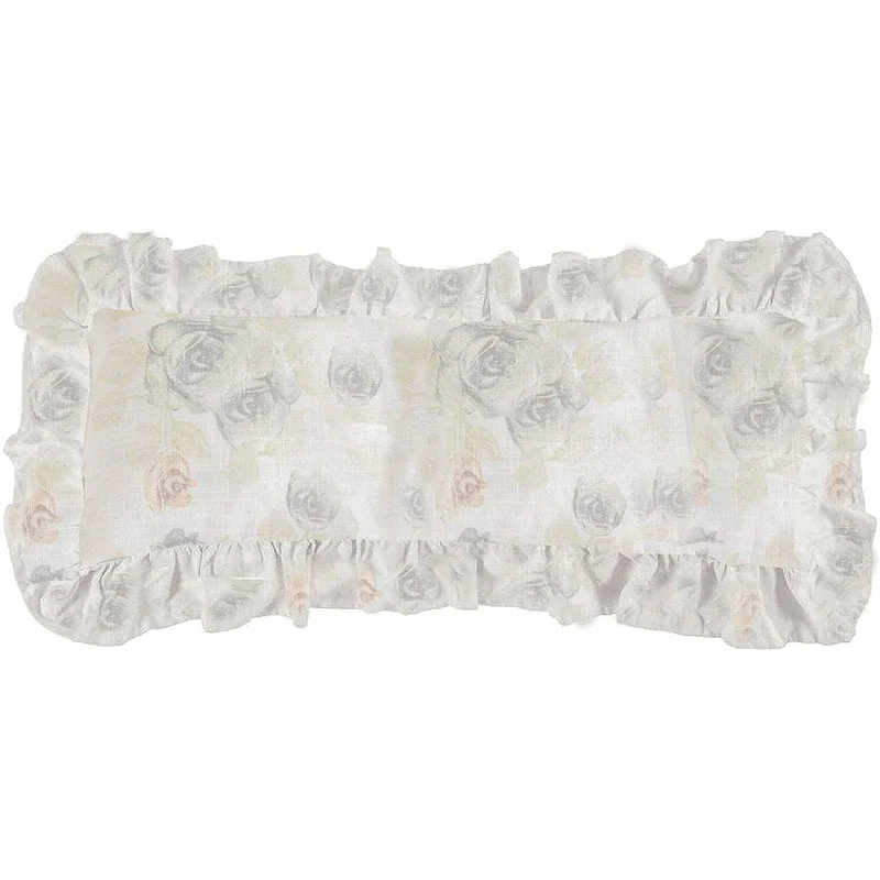 Back Support Pillows for Office ChairsRosaline Ruffled Body Pillow