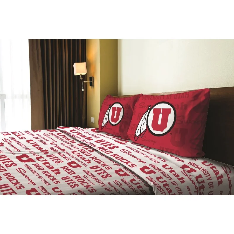 Jersey - Knit Sheets for a Comfortable and Casual BedCOL 821 Utah Full Sheet Set Anthem - Multi-color Jersey - Knit Sheets for a Comfortable and Casual BedCOL 821 Utah Full Sheet Set Anthem - Multi-color