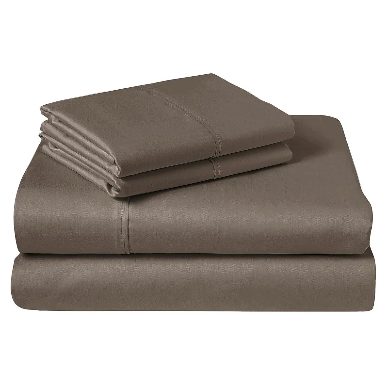 Twin - Size Sheet Sets with a Pillow ProtectorPortland Place - 300 Thread Count Fungi King, Combed Egyptian Cotton Sateen Sheet Sets Twin - Size Sheet Sets with a Pillow ProtectorPortland Place - 300 Thread Count Fungi King, Combed Egyptian Cotton Sateen Sheet Sets