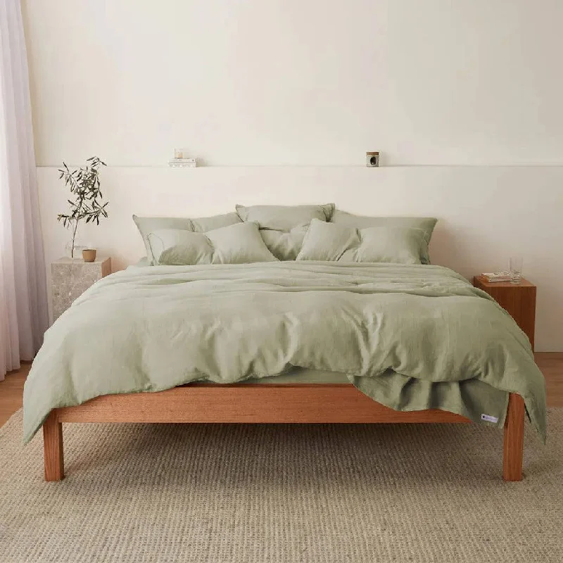 Rayon - Cotton Sheets for a Breathable and Soft BlendFitted Sheet 300TC Luxury - Dusty Olive Rayon - Cotton Sheets for a Breathable and Soft BlendFitted Sheet 300TC Luxury - Dusty Olive