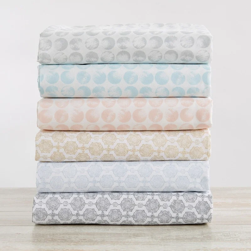 Fitted Sheets with Reinforced Corners for Long - Lasting UsePremium Pattern Microfiber Sheet Set Fitted Sheets with Reinforced Corners for Long - Lasting UsePremium Pattern Microfiber Sheet Set