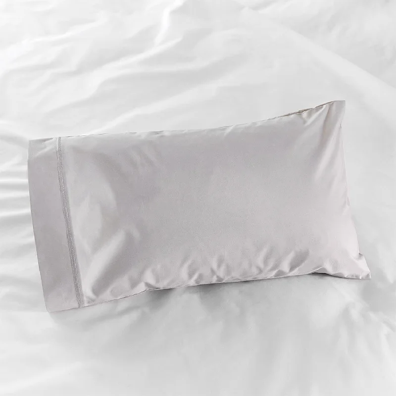Travel Pillows for Long JourneysEgyptian Cotton Travel Pillowcase Taupe