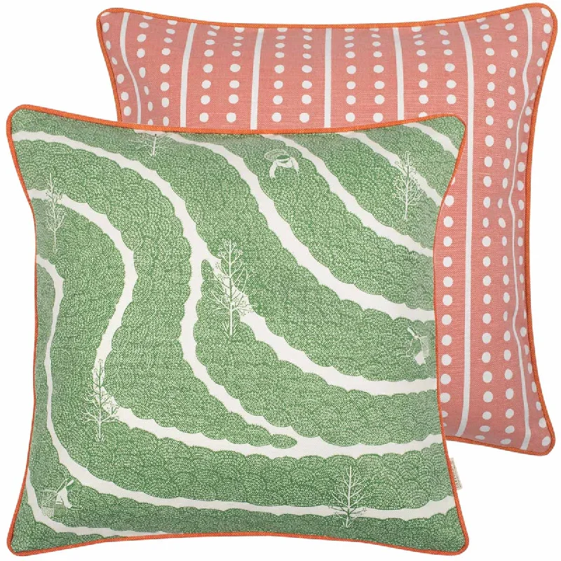 Silk Pillows for Smooth Skin and HairTea Pickers Cushion Cover