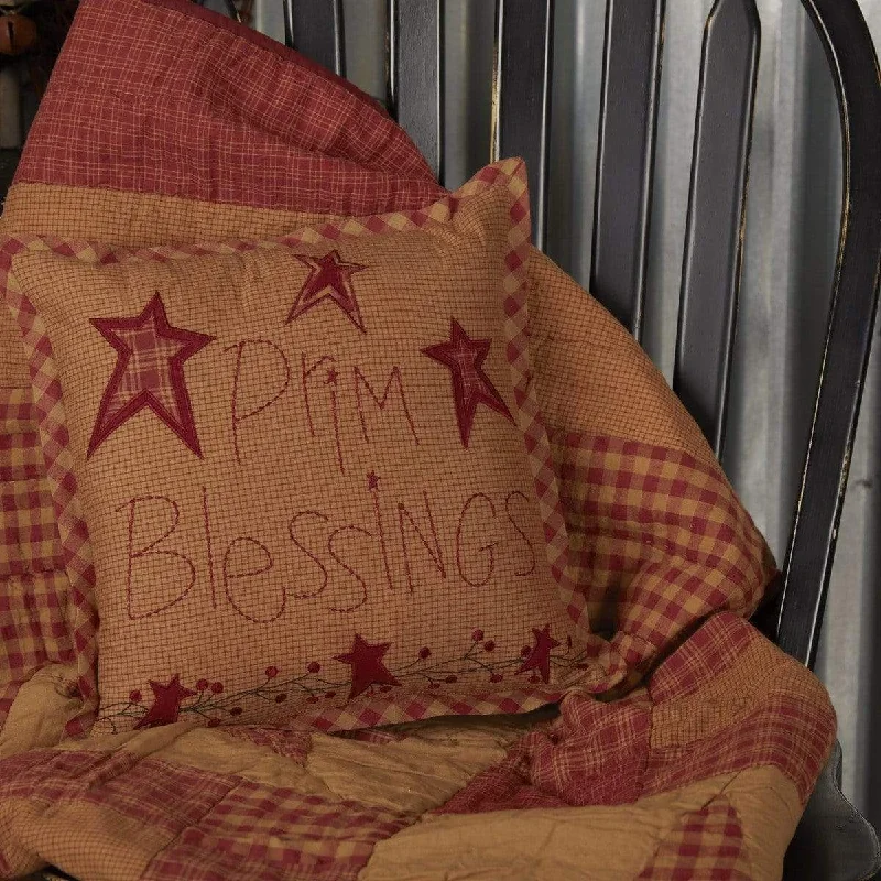 Velvet Pillows for a Touch of EleganceNinepatch Star Prim Blessings Small Pillow