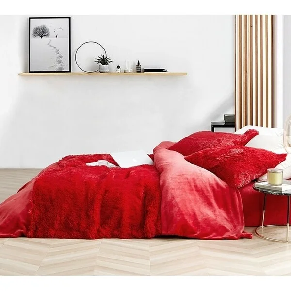 Polyester - Cotton Blend Sheets for Durability and ComfortComa Inducer Bed Sheet Set - Are You Kidding? - Red Polyester - Cotton Blend Sheets for Durability and ComfortComa Inducer Bed Sheet Set - Are You Kidding? - Red