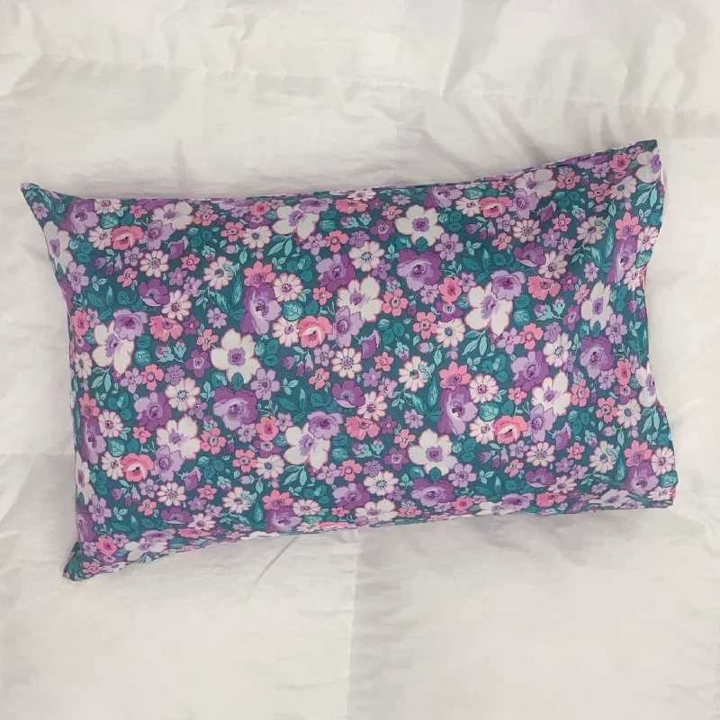 Round Pillows for Boho-Style InteriorsLiberty Hedgerow TRAVEL Pillowcase