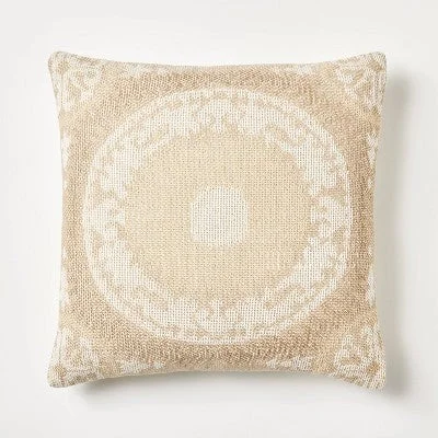 Square Pillows for Modern Home DecorWoven Suzani Square Throw Pillow Gold - Threshold designed with Studio McGee Square Pillows for Modern Home DecorWoven Suzani Square Throw Pillow Gold - Threshold designed with Studio McGee