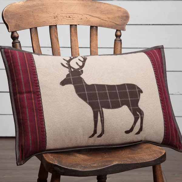Cooling Pillows for Hot SleepersWyatt Deer Applique Pillow
