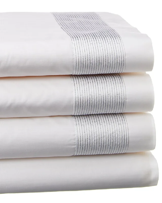 Moisture - Wicking Cotton Sheets for a Dry and Comfortable SleepMaurizio Italy Stitches Sheet Set Moisture - Wicking Cotton Sheets for a Dry and Comfortable SleepMaurizio Italy Stitches Sheet Set