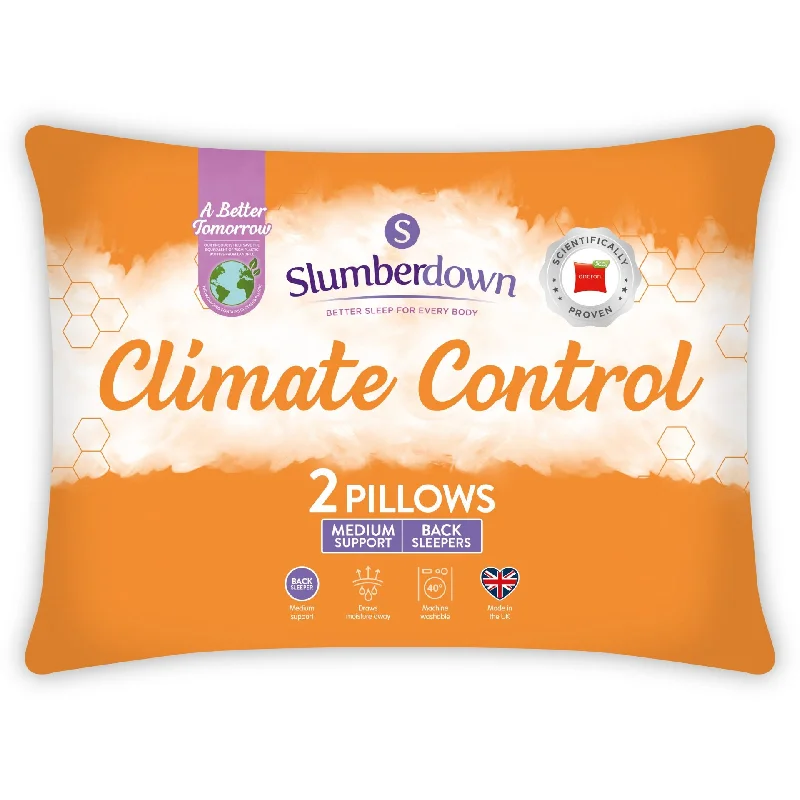 Plush Pillows for a Cozy BedClimate Control Pillow