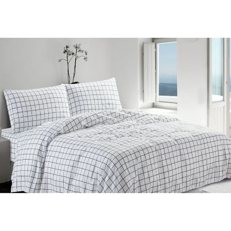 Organic Flannel Sheets for a Natural and Warm SleepLauren Taylor - Percy Plaid Microfibre Sheet Set Organic Flannel Sheets for a Natural and Warm SleepLauren Taylor - Percy Plaid Microfibre Sheet Set