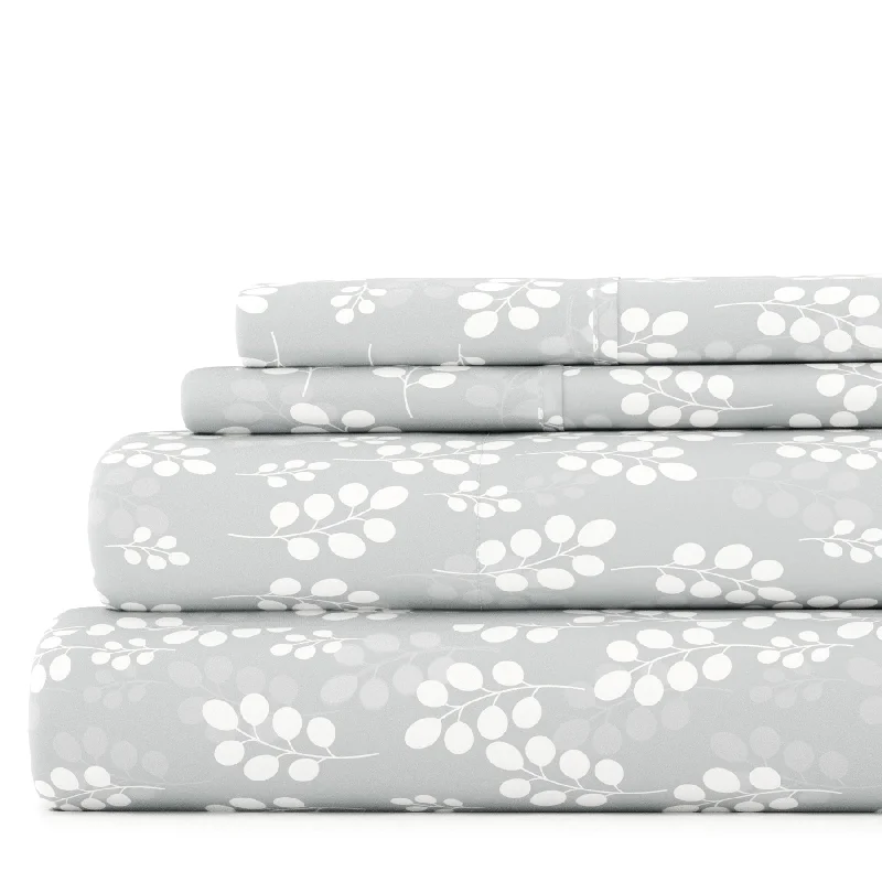 Organic Flannel Sheets for a Natural and Warm SleepWheatfield Gray Pattern Sheet Set Ultra Soft Microfiber Bedding Organic Flannel Sheets for a Natural and Warm SleepWheatfield Gray Pattern Sheet Set Ultra Soft Microfiber Bedding