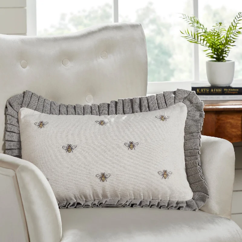 Pregnancy Pillows for Expectant MothersEmbroidered Bee Pillow