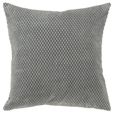 Square Pillows for Modern Home DecorNew - 20"x20" Oversize Solid Square Throw Pillow Cover Gray - Rizzy Home Square Pillows for Modern Home DecorNew - 20"x20" Oversize Solid Square Throw Pillow Cover Gray - Rizzy Home