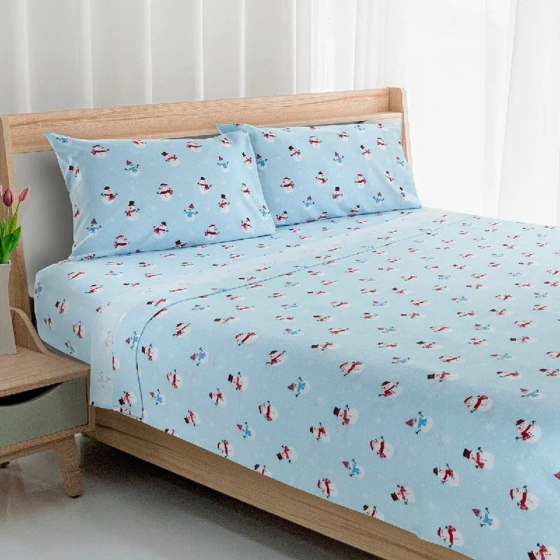 Thermal - Regulating Bamboo Sheets for All - Season ComfortAvanti Snowdance Flannel Full Sheet Set Thermal - Regulating Bamboo Sheets for All - Season ComfortAvanti Snowdance Flannel Full Sheet Set