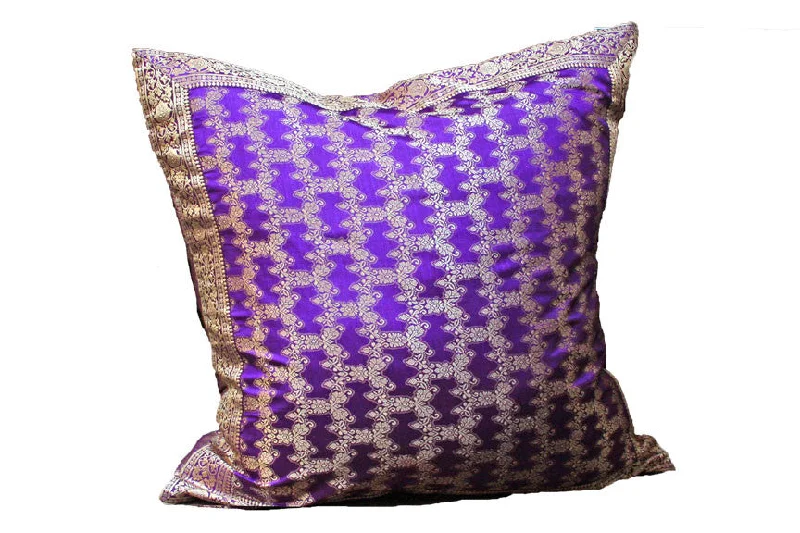 Firm Pillows for Side SleepersElectric Purple Fatima Pillow Covers